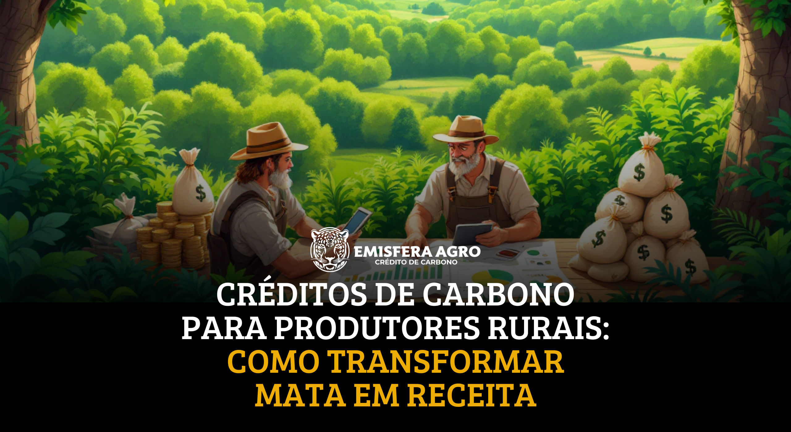 Créditos de Carbono para Produtores Rurais: Como Transformar Mata em Receita