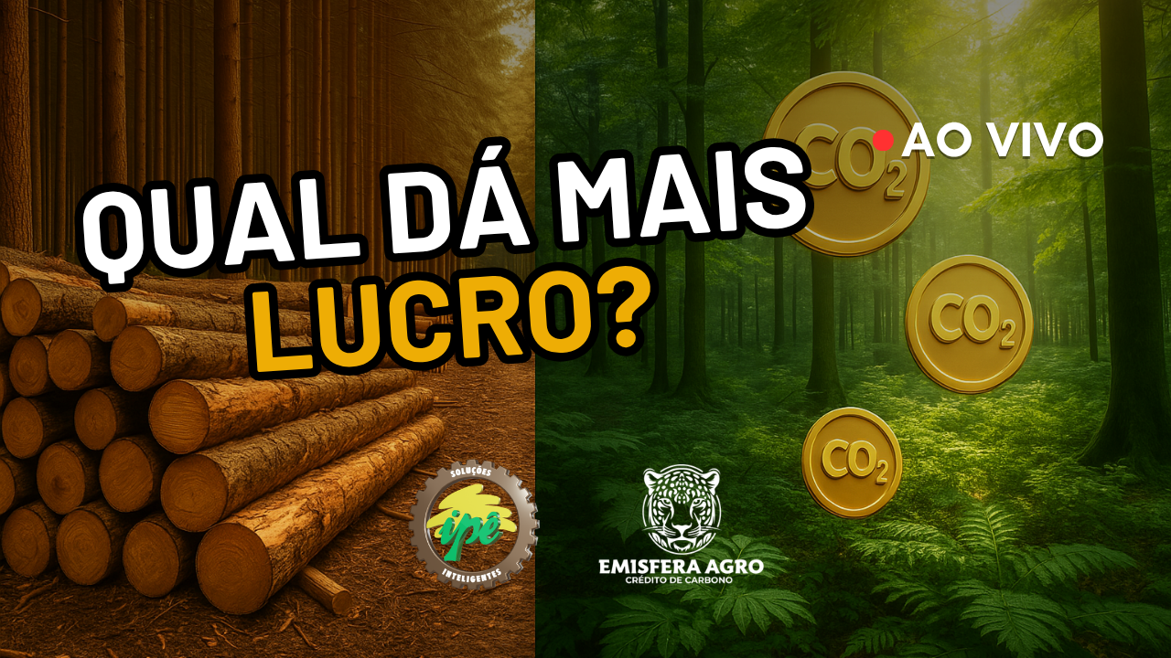 Manejo ou Créditos de Carbono: Qual dá mais lucro?
