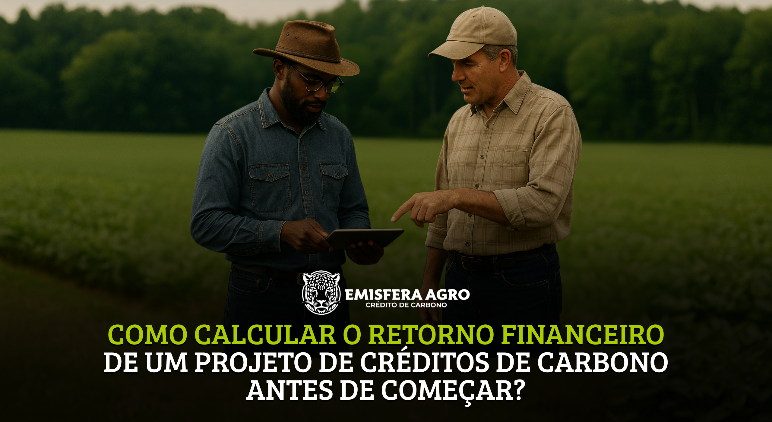 Como calcular o retorno financeiro de um projeto de Créditos de Carbono antes de começar?